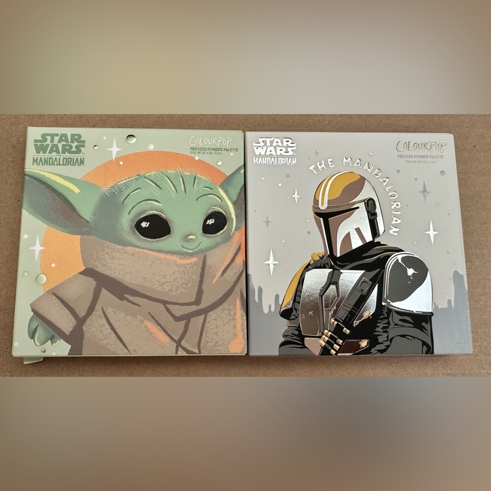 Colourpop mandalorian palettes. BNIB.